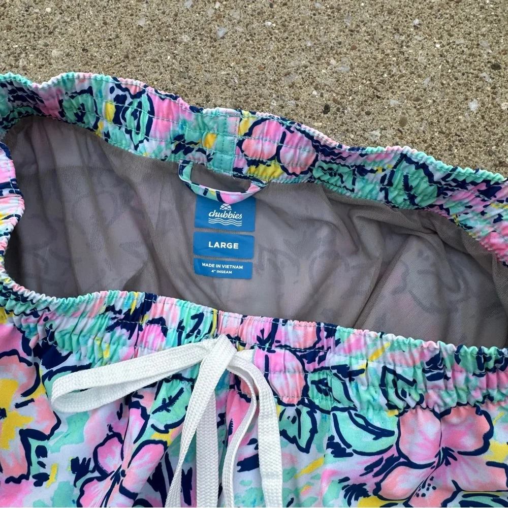 Chubbies Vacation Bloom Swim Trunks
